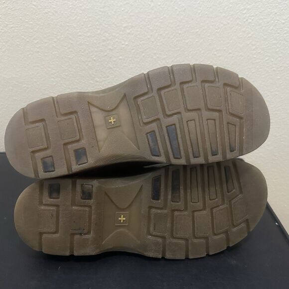 DR MARTENS 11232 BROWN LEATHER CASUAL OXFORD  3 EYELET SHOES SIZE UK10 EU45 - Picture 11 of 12